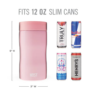 HOST Slim Can Cooler In Peony