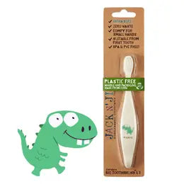 Jack 'N' Jill Biodegradable Cornstarch Toothbrush | Dino