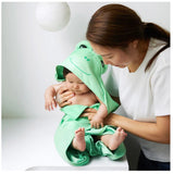Dock & Bay | Baby Hooded Towel | Frankie Frog