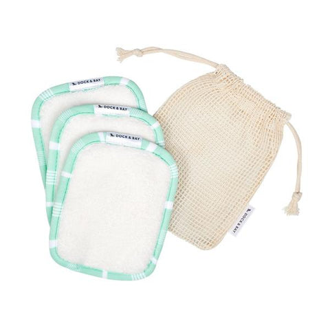 Dock & Bay | Make Up Remover Pads | Green