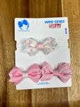 Wee Ones Tiny Bows with Add a Bow Band-Pink