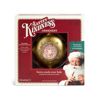 Santa's Kindness Ornament & Journal