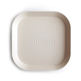 Mushie Square Dinnerware Plates in Several Colors