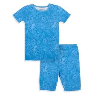 Magnetic Me Short Sleeve Toddler Set | Seas The Day Blue