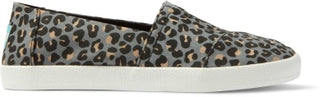 TOMS Avalon Grey Leopard Slip On Sneaker