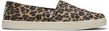 TOMS Alpargata Cupsole Tan Leopard Slip On Sneaker